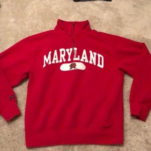 Maryland sweatshirt quarter zip